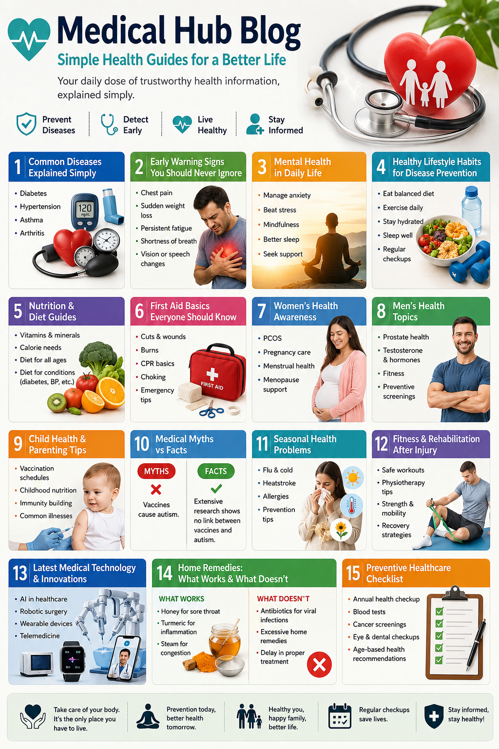 🏥 Medical Hub Blog: Complete Guide to Everyday Health & Wellness