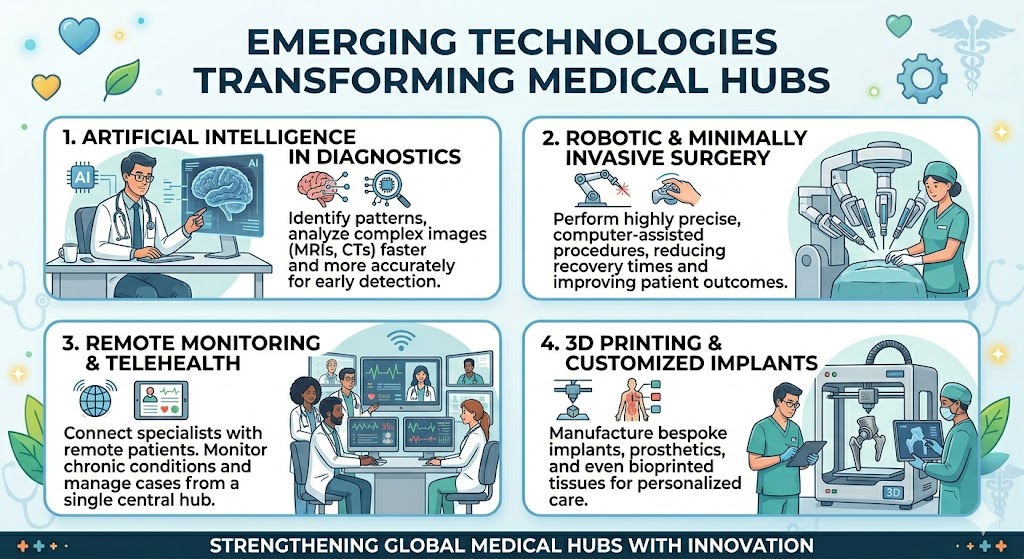 Emerging Technologies Transforming Medical Hubs (2026)