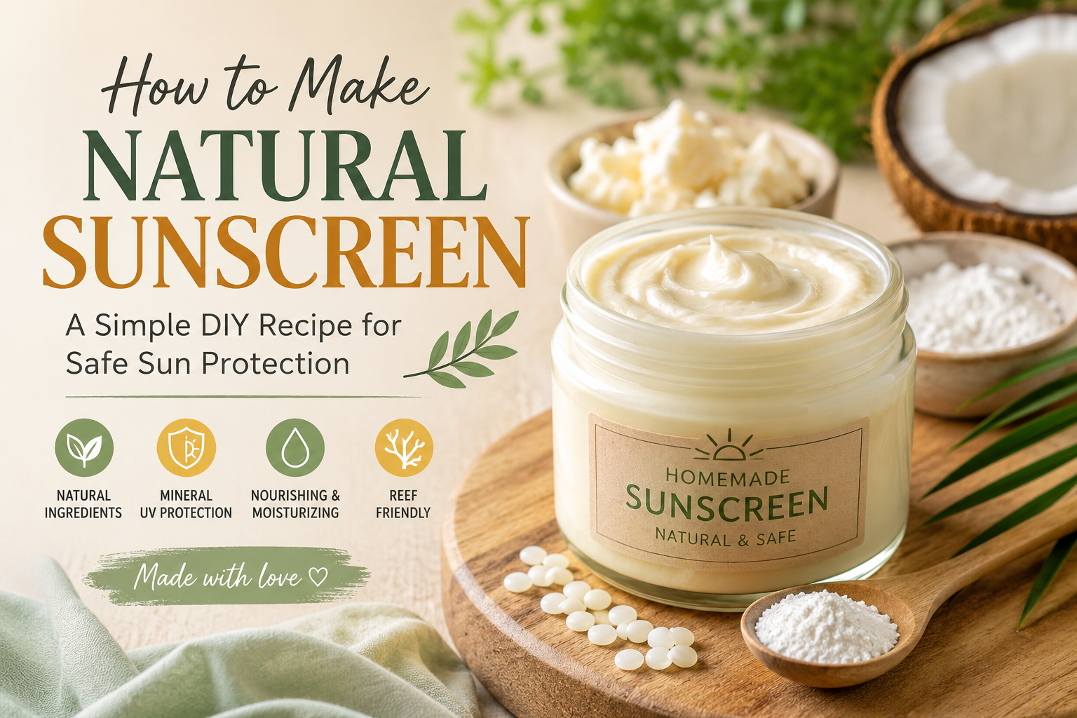 How to Make Natural Sunscreen at Home: A Complete DIY Guide